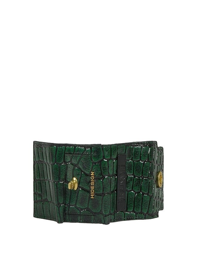 HIDESIGN Genuine Leather Womens Tri-Fold Wallet - Image 4